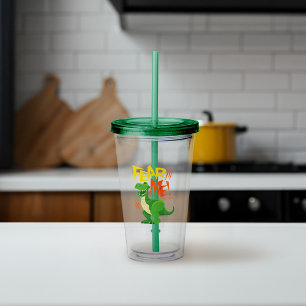 Toy Story 4   Rex "Fear Me!" Acrylic Tumbler