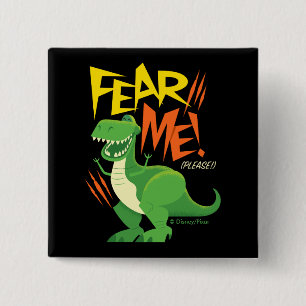 Toy Story 4 Rex "Fear Me!" Button