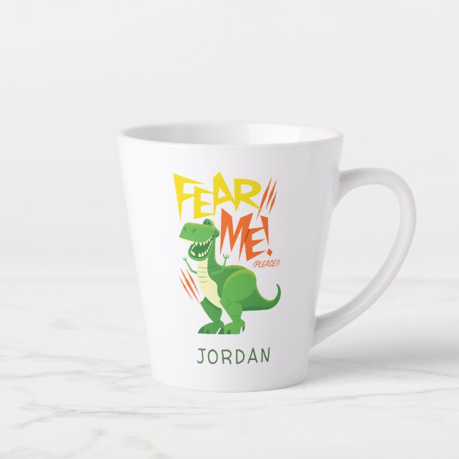 Toy Story 4 | Rex "Fear Me!" Latte Mug (Right)