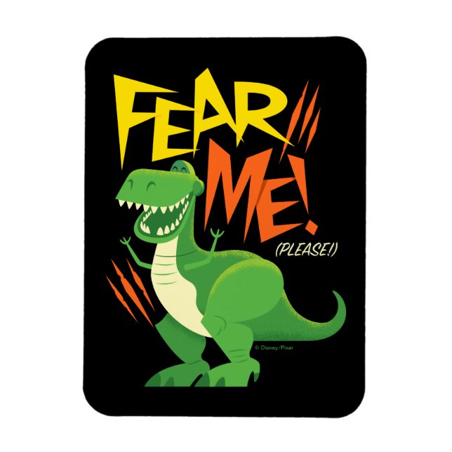 Toy Story 4 | Rex "Fear Me!" Magnet (Vertical)