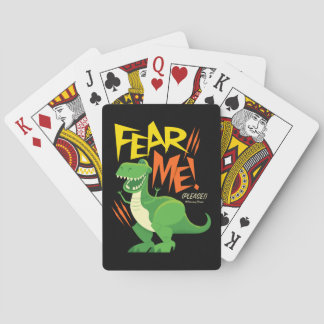 Toy Story 4 | Rex "Fear Me!" Playing Cards