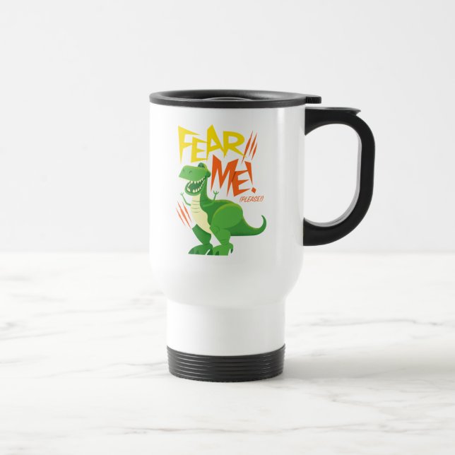 Toy Story 4 | Rex "Fear Me!" Travel Mug (Right)
