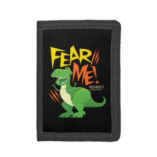 Toy Story 4 Rex "Fear Me!" Tri-fold Wallet
