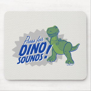 Toy Story 4 Rex "Press For Dino Sounds" Mouse Pad