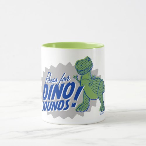 Toy Story 4  Rex Press For Dino Sounds Mug