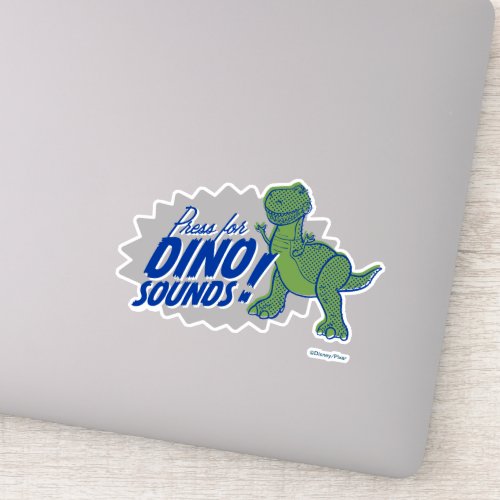 Toy Story 4  Rex Press For Dino Sounds Sticker