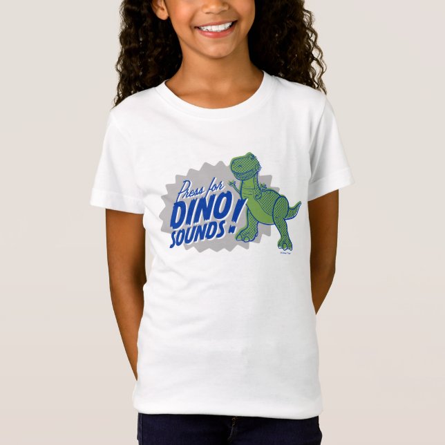 Toy Story 4 | Rex "Press For Dino Sounds" T-Shirt (Front)