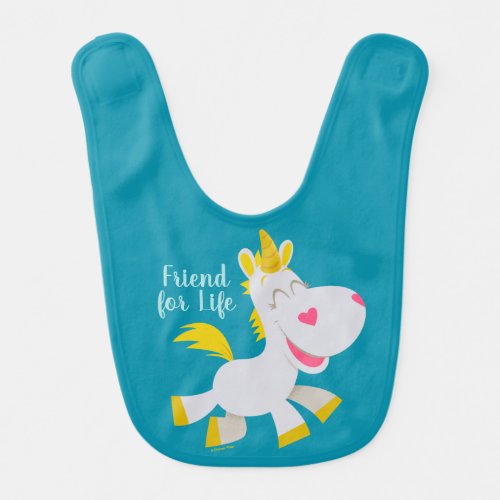 Toy Story 4  Smiling Buttercup Illustration Baby Bib