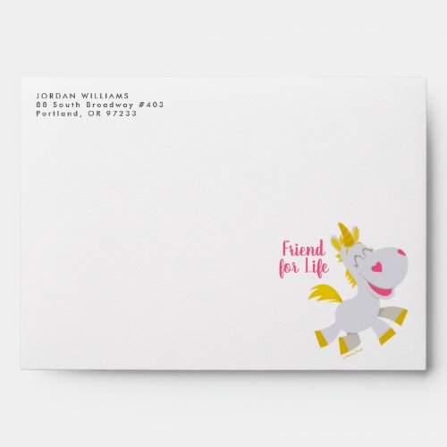 Toy Story 4  Smiling Buttercup Illustration Envelope