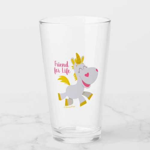 Toy Story 4  Smiling Buttercup Illustration Glass
