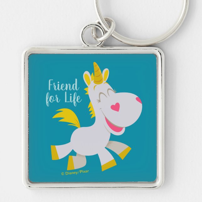 Toy Story 4 | Smiling Buttercup Illustration Keychain (Front)