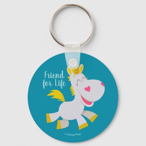 Toy Story 4  Smiling Buttercup Illustration Keychain