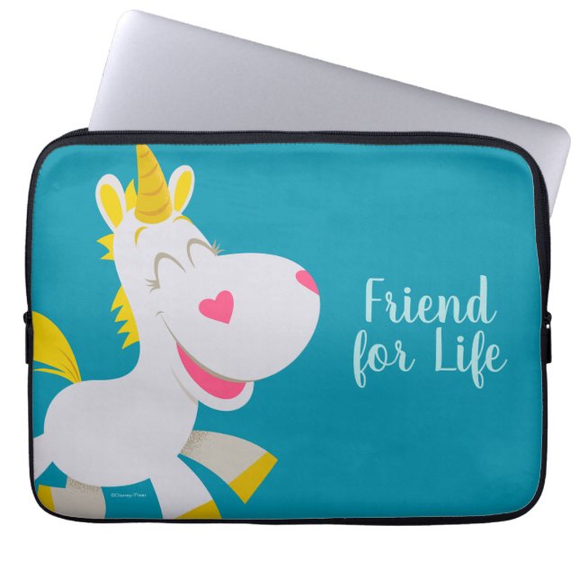 Toy Story 4 | Smiling Buttercup Illustration Laptop Sleeve (Front)