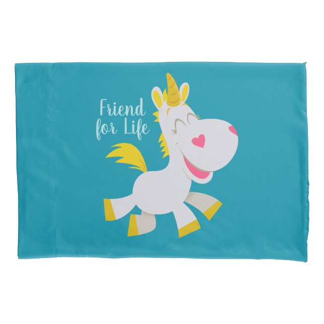 Toy Story 4 | Smiling Buttercup Illustration Pillow Case (Front)