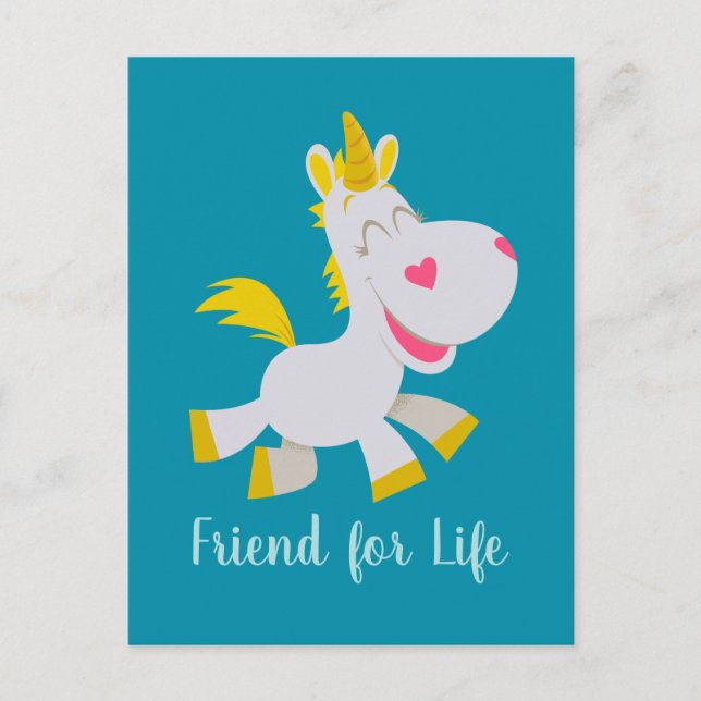 Toy Story 4 | Smiling Buttercup Illustration Postcard (Front)