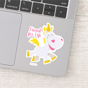 Toy Story 4 Smiling Buttercup Illustration Sticker