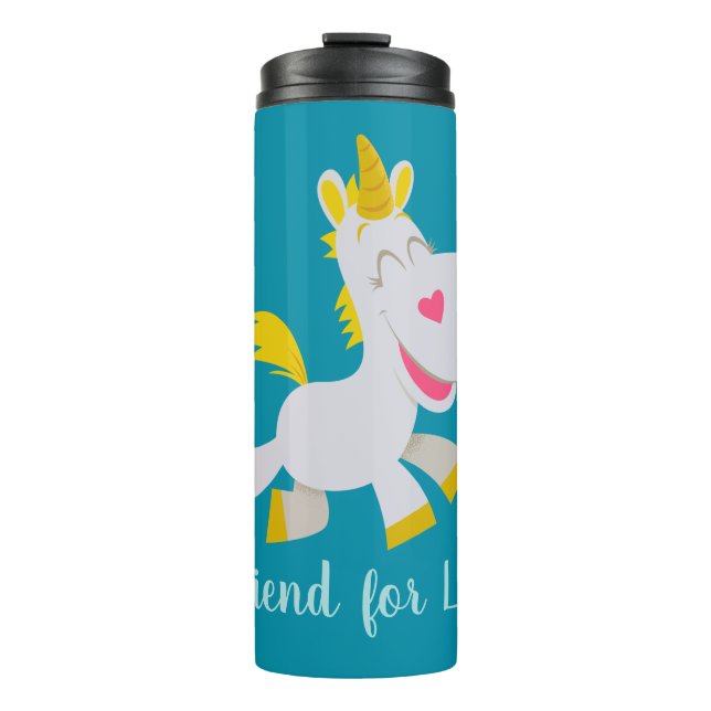 Toy Story 4 | Smiling Buttercup Illustration Thermal Tumbler (Front)
