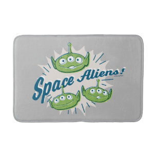 Toy Story 4   "Space Aliens" Retro Graphic Bath Mat