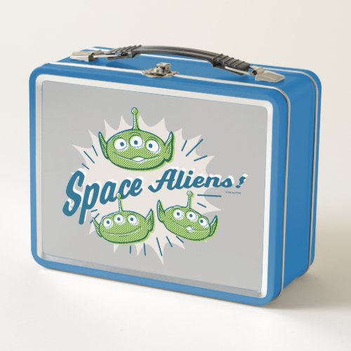 Toy Story 4  Space Aliens Retro Graphic Metal Lunch Box