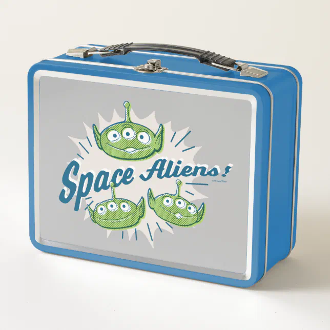 Toy Story 4 | "Space Aliens" Retro Graphic Metal Lunch Box | Zazzle