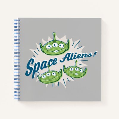 Toy Story 4 | "Space Aliens" Retro Graphic Notebook