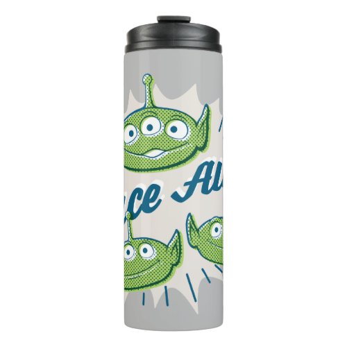 Toy Story 4  Space Aliens Retro Graphic Thermal Tumbler