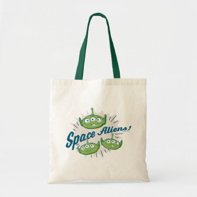 Toy Story 4 | &quot;Space Aliens&quot; Retro Graphic Tote Bag