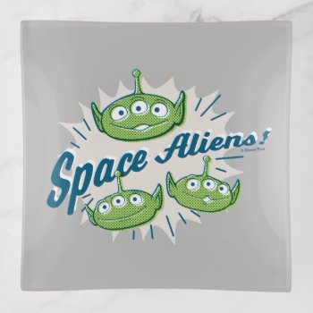 Toy Story 4 | "space Aliens" Retro Graphic Trinket Tray by ToyStory at Zazzle