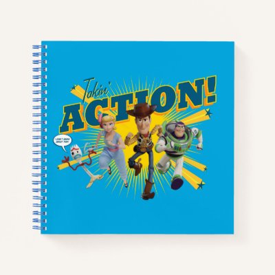 Toy Story 4 | "Takin' Action!" Group Art Notebook