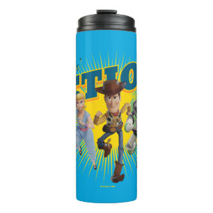 Toy Story 4 "Takin' Action!" Group Art Thermal Tumbler