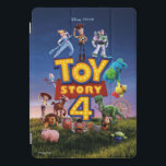 Toy Story 4 | Toys On Field Theatrical Poster iPad Pro Cover<br><div class="desc">Check out this Disney/Pixar's "Toy Story 4" theatrical poster of the gang on the fields outside the carnival,  featuring Bo Peep,  Officer Giggle McDimples,  Woody,  Buzz Lightyear,  Forky,  Bunny & Ducky,  Jessie,  Bullseye,  Rex,  Mr. Pricklepants,  Mr. & Mrs. Potato Head,  Slinky,  Hamm,  and an Alien.</div>