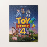 Toy Story 4 | Toys On Field Theatrical Poster Jigsaw Puzzle<br><div class="desc">Bring the magic of Toy Story 4 to life with this jigsaw puzzle featuring the theatrical poster of Woody, Buzz Lightyear, Jessie, Forky, and the rest of the gang on a vibrant field backdrop. This colorful and detailed design captures the adventurous and heartwarming spirit of the beloved Pixar movie. Perfect...</div>