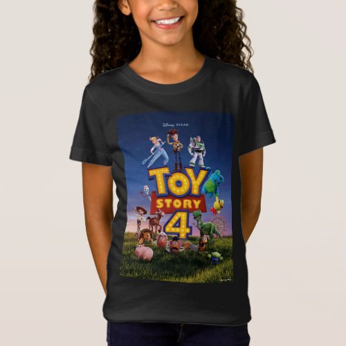 Toy Story 4  Toys On Field Theatrical Poster T_Shirt