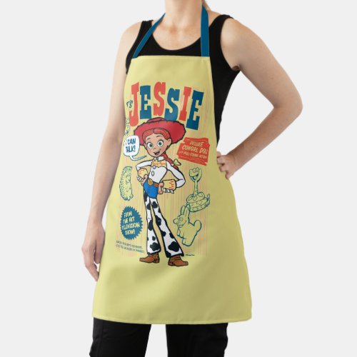 Toy Story 4  Vintage Jessie Cowgirl Doll Ad Apron