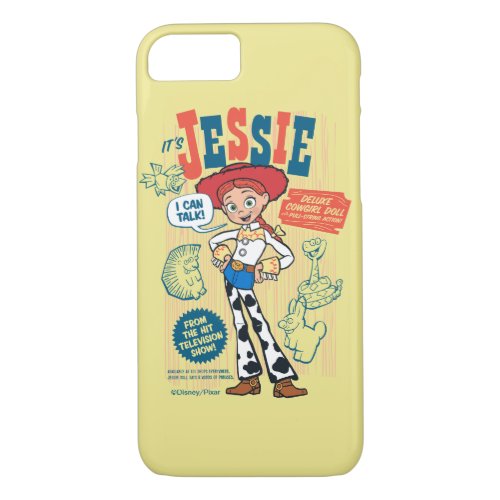 Toy Story 4  Vintage Jessie Cowgirl Doll Ad iPhone 87 Case