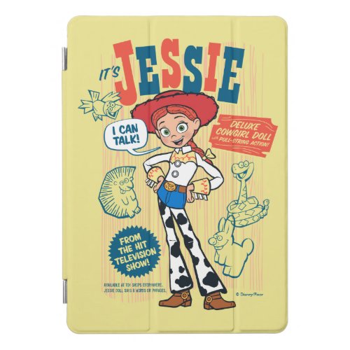 Toy Story 4  Vintage Jessie Cowgirl Doll Ad iPad Pro Cover