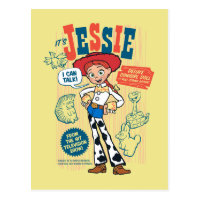 Toy Story 4 | Vintage Jessie Cowgirl Doll Ad Postcard