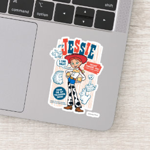 Toy Story Woody Buzz Vinyl Decal Macbook Laptop Window Bumper Cartoon Sticker