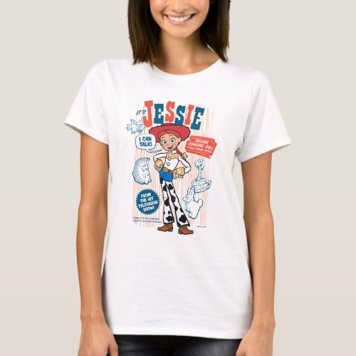 Toy Story 4  Vintage Jessie Cowgirl Doll Ad T_Shirt