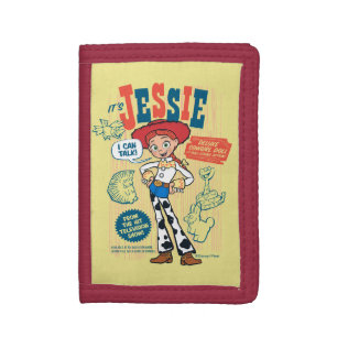 Toy Story 4 Vintage Jessie Cowgirl Doll Ad Tri-fold Wallet