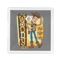 Toy Story 4 | Vintage Sheriff Woody Doll Ad Acrylic Tray