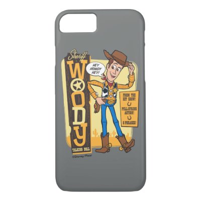 Toy Story 4 | Vintage Sheriff Woody Doll Ad iPhone 8/7 Case