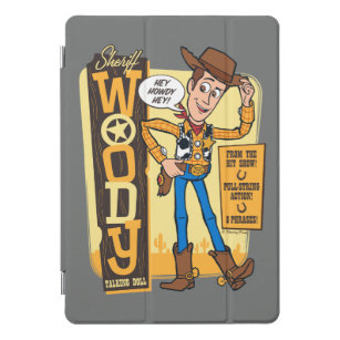 Toy Story 4   Vintage Sheriff Woody Doll Ad iPad Pro Cover