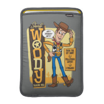 Toy Story 4 | Vintage Sheriff Woody Doll Ad MacBook Air Sleeve