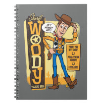 Toy Story 4 | Vintage Sheriff Woody Doll Ad Notebook