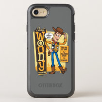 Toy Story 4 | Vintage Sheriff Woody Doll Ad OtterBox Symmetry iPhone SE/8/7 Case