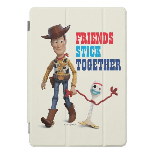 Toy Story 4  Woody  Forky Walking Together iPad Pro Cover