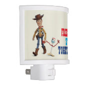 Toy Story 4 | Woody & Forky Walking Together Night Light (Right)