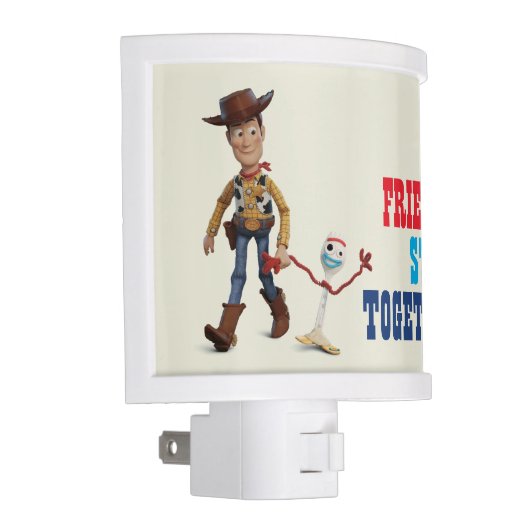 Toy Story 4 | Woody & Forky Walking Together Night Light (Right)