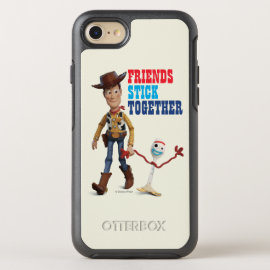 Toy Story 4 | Woody & Forky Walking Together OtterBox Symmetry iPhone 8/7 Case